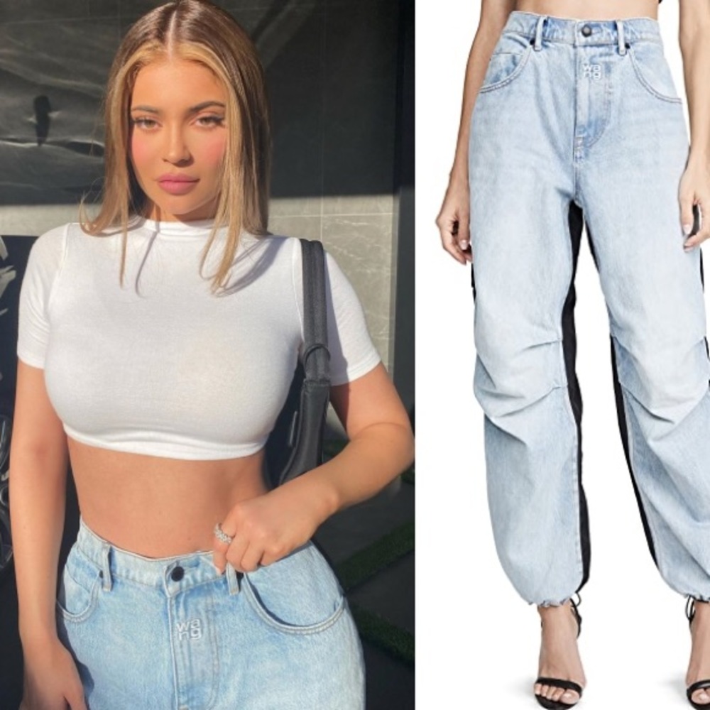 Alexander Wang Pack Mix Cargo seen on Kylie Jenner